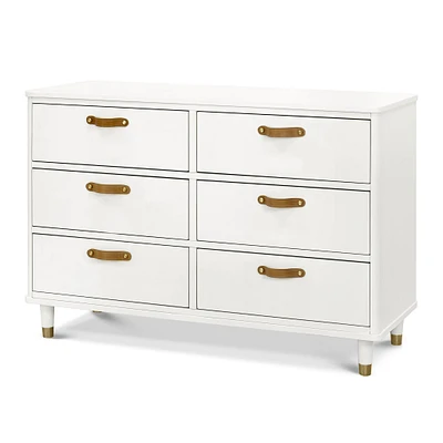 Tanner 6-Drawer Dresser - Warm White