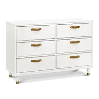 Tanner 6-Drawer Dresser - Warm White
