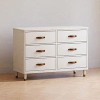 Tanner 6-Drawer Dresser - Warm White