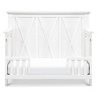 Emory Farmhouse 4-in-1 Convertible Crib - Linen White