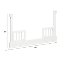 Toddler Bed Conversion Kit - Warm White