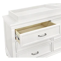 Commode 6 Tiroirs Darlington - Blanc Chaud