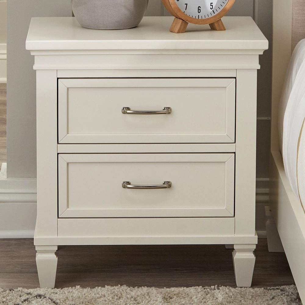 Darlington Nightstand - Warm White