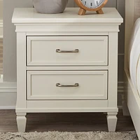 Darlington Nightstand - Warm White