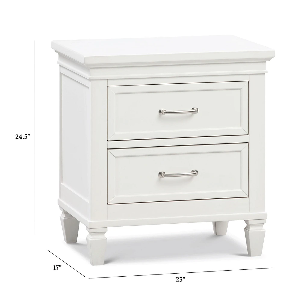 Darlington Nightstand - Warm White