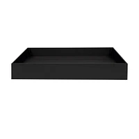 Tiroir de Rangement pour Lit Gigogne Simple Universel - Noir