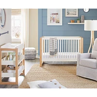 Nantucket Changing Table - Warm White / Honey