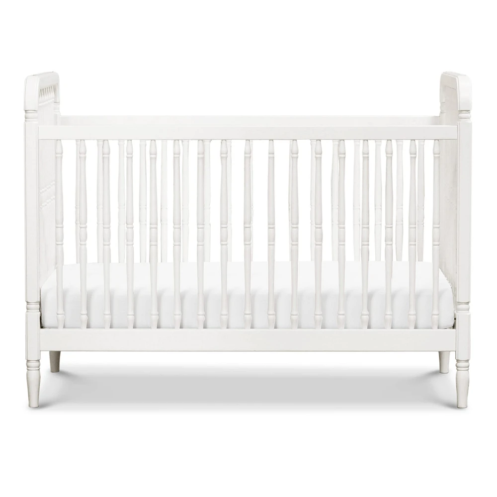 Liberty 3-in-1 Evolution Crib With Toddler Bed Conversion Kit - Warm White
