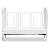 Liberty 3-in-1 Evolution Crib With Toddler Bed Conversion Kit - Warm White