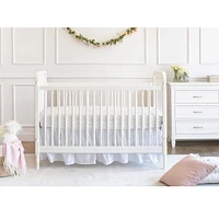 Liberty 3-in-1 Evolution Crib With Toddler Bed Conversion Kit - Warm White