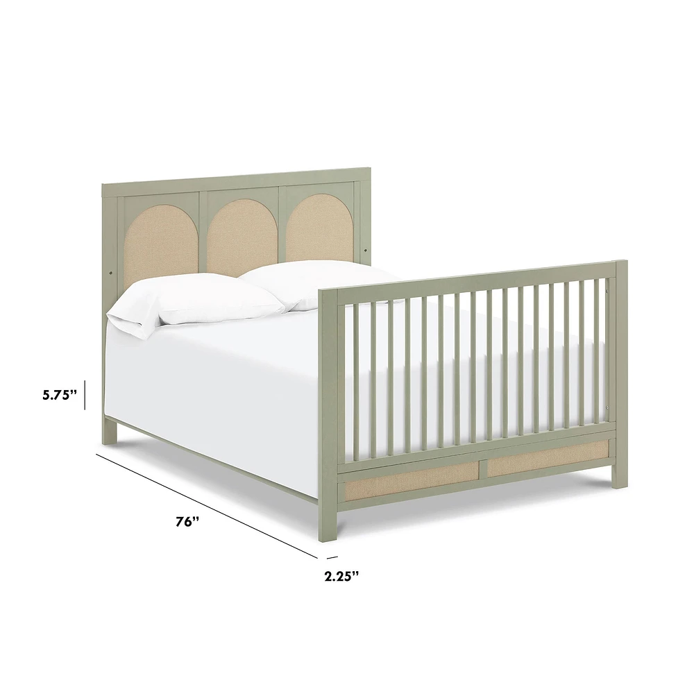 Full Size Bed Conversion Kit - Sage
