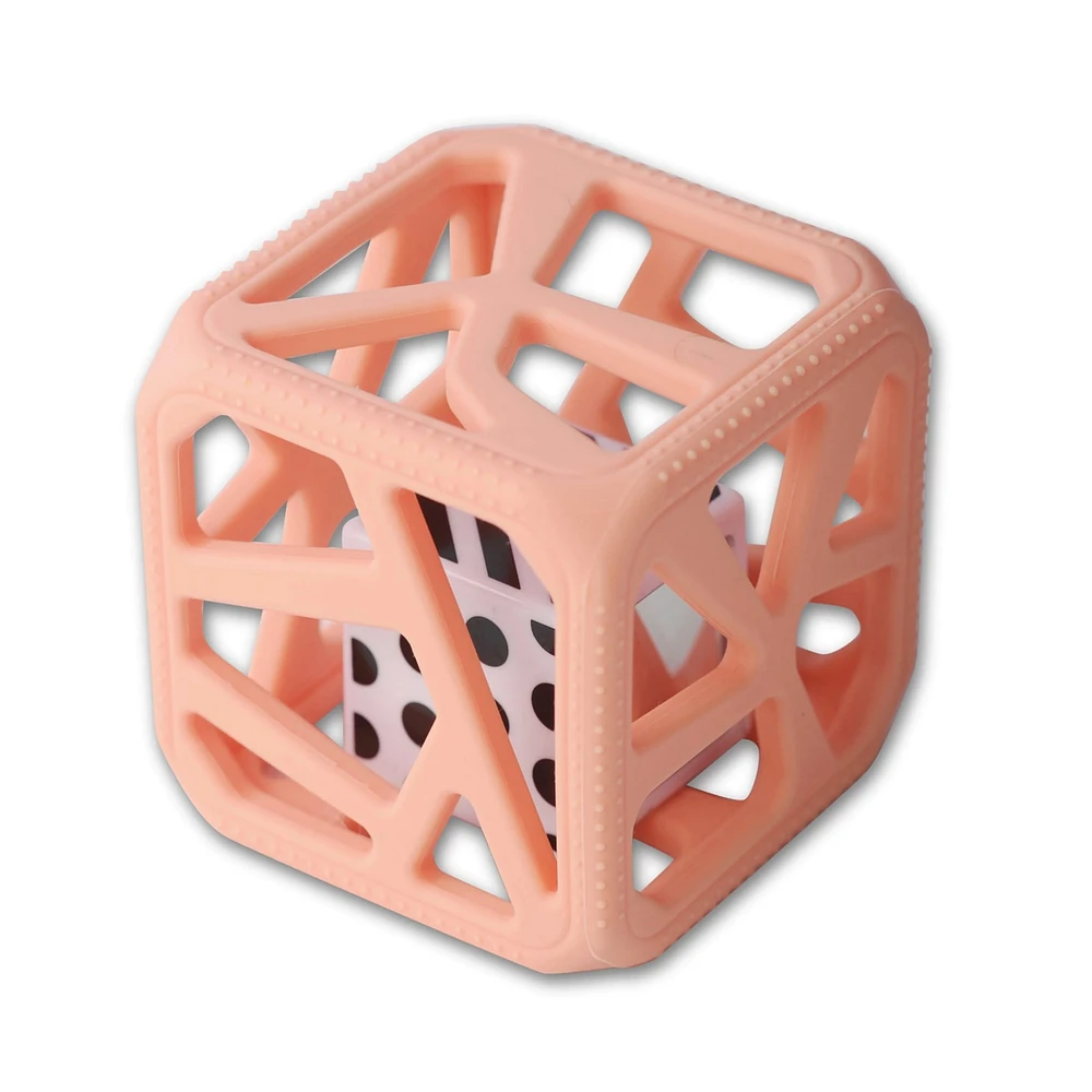 Chew Cube Peachy Pink