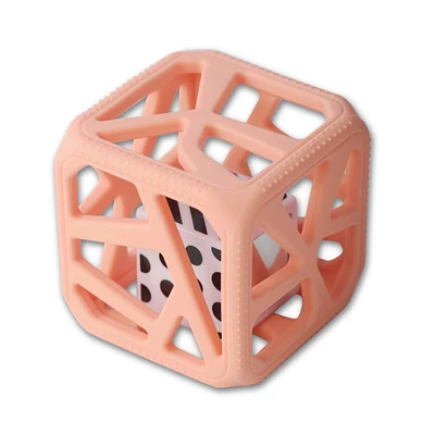 Chew Cube Peachy Pink