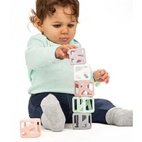 Stack N Chew Mini Cubes - Pastel