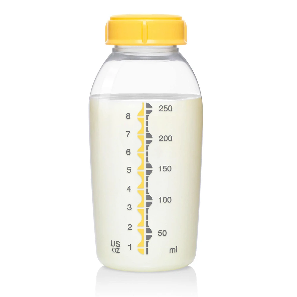 Breast Milk Storage Bottles Set of 3 - 250 ml