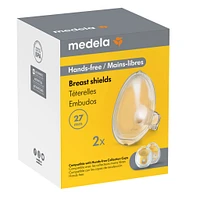 Breast Shields (2) 27mm for hands-free collector