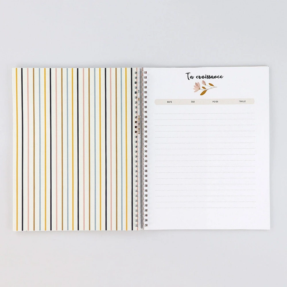 Mon Journal de Bébé - Été Floral