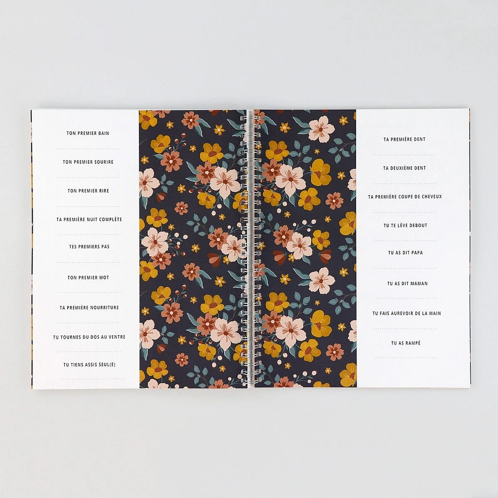 Mon Journal de Bébé - Été Floral