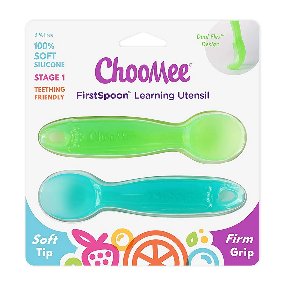 FirstSpoon Learning Utensil - Aqua Green