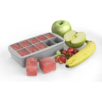 Plateau de Congélation en Silicone - Gris
