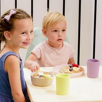 3 Piece Silicone Meal Set - Pink
