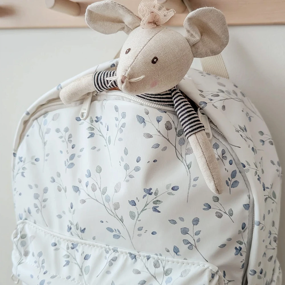 Mini Backpack-Delicate Flowers