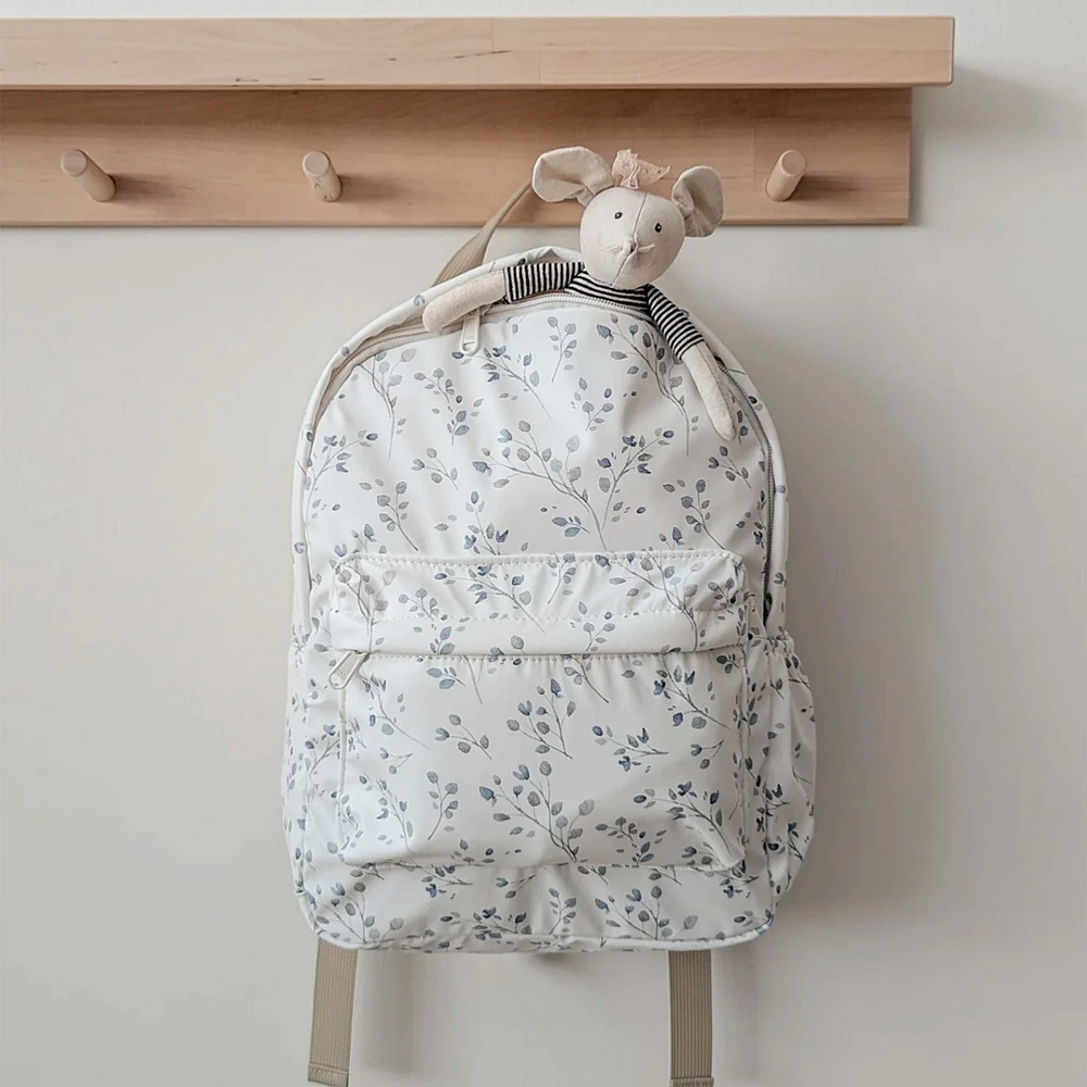 Mini Backpack-Delicate Flowers