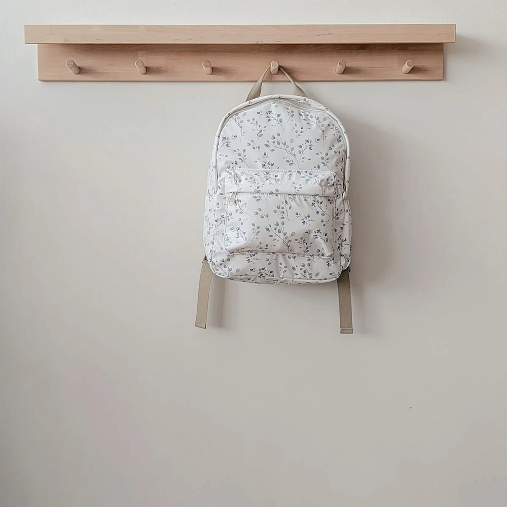 Mini Backpack-Delicate Flowers