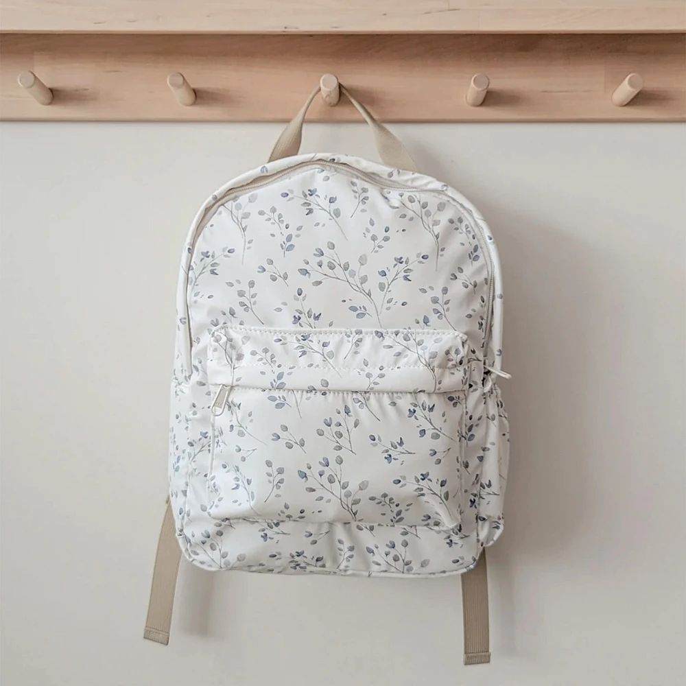 Mini Backpack-Delicate Flowers