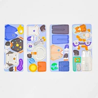 Magnetic  Puzzle Box Space Adventurers 