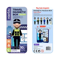 Magnet Puzzle Box Police Officer