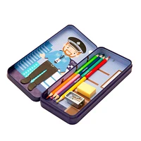 Magnet Puzzle Box Police Officer