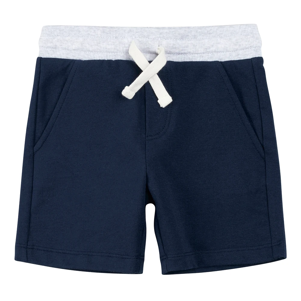Shuttle Blue Terry Shorts 2-7y