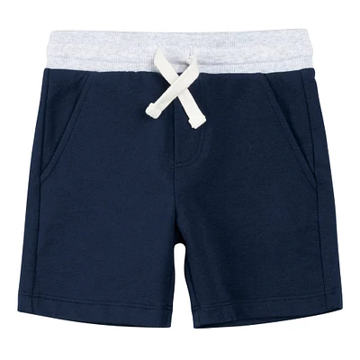 Shuttle Blue Terry Shorts 2-7y