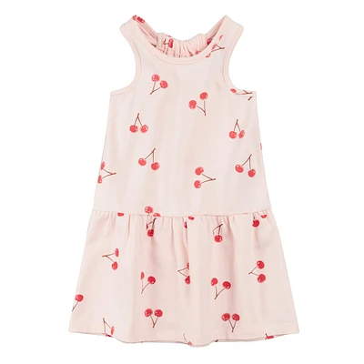 Cherry Racerback Dress 2-6X