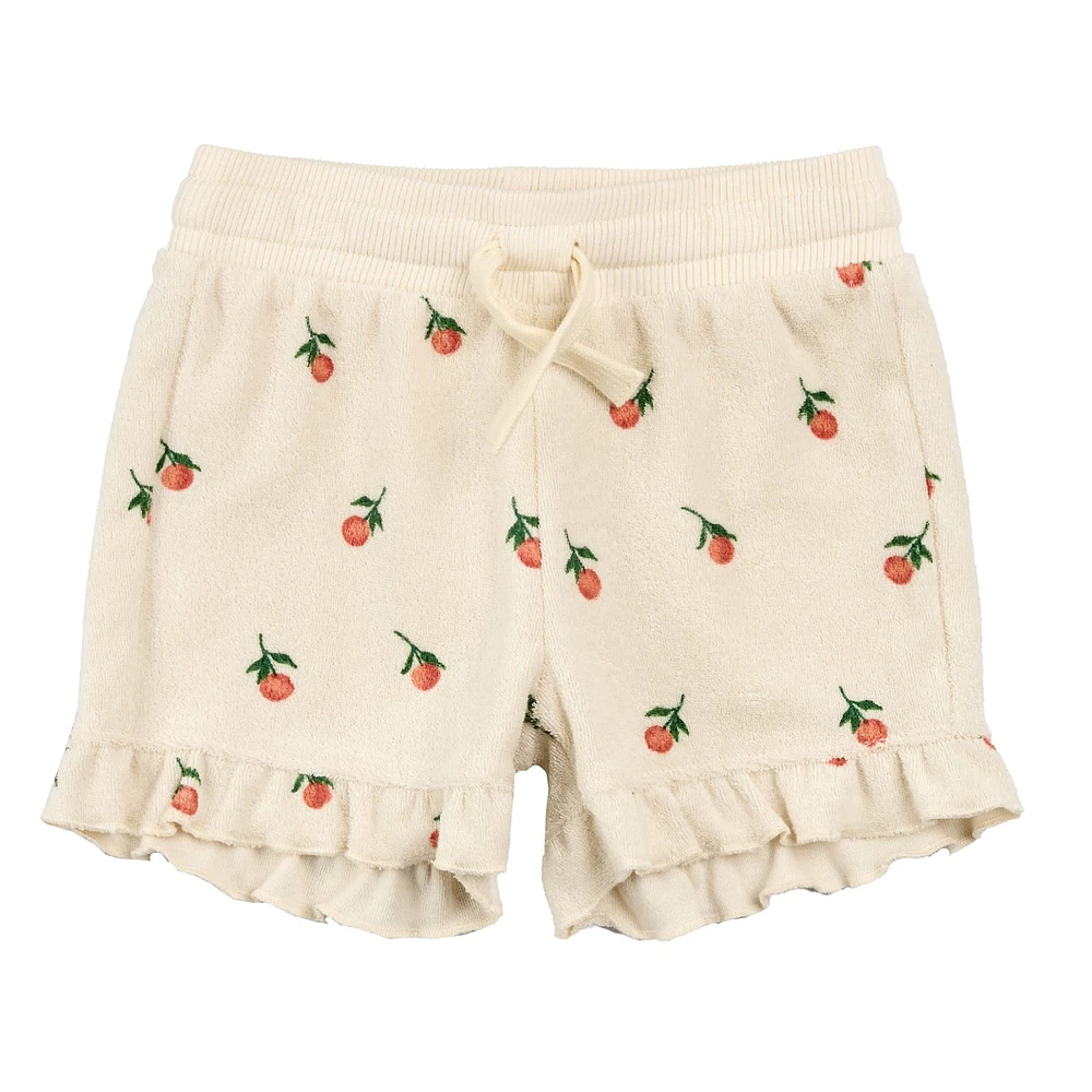 Oranges Ruffled Shorts 2-6X