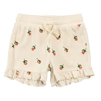 Oranges Ruffled Shorts 2-6X