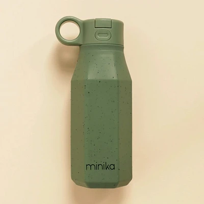 Silicon Bottle With Straw