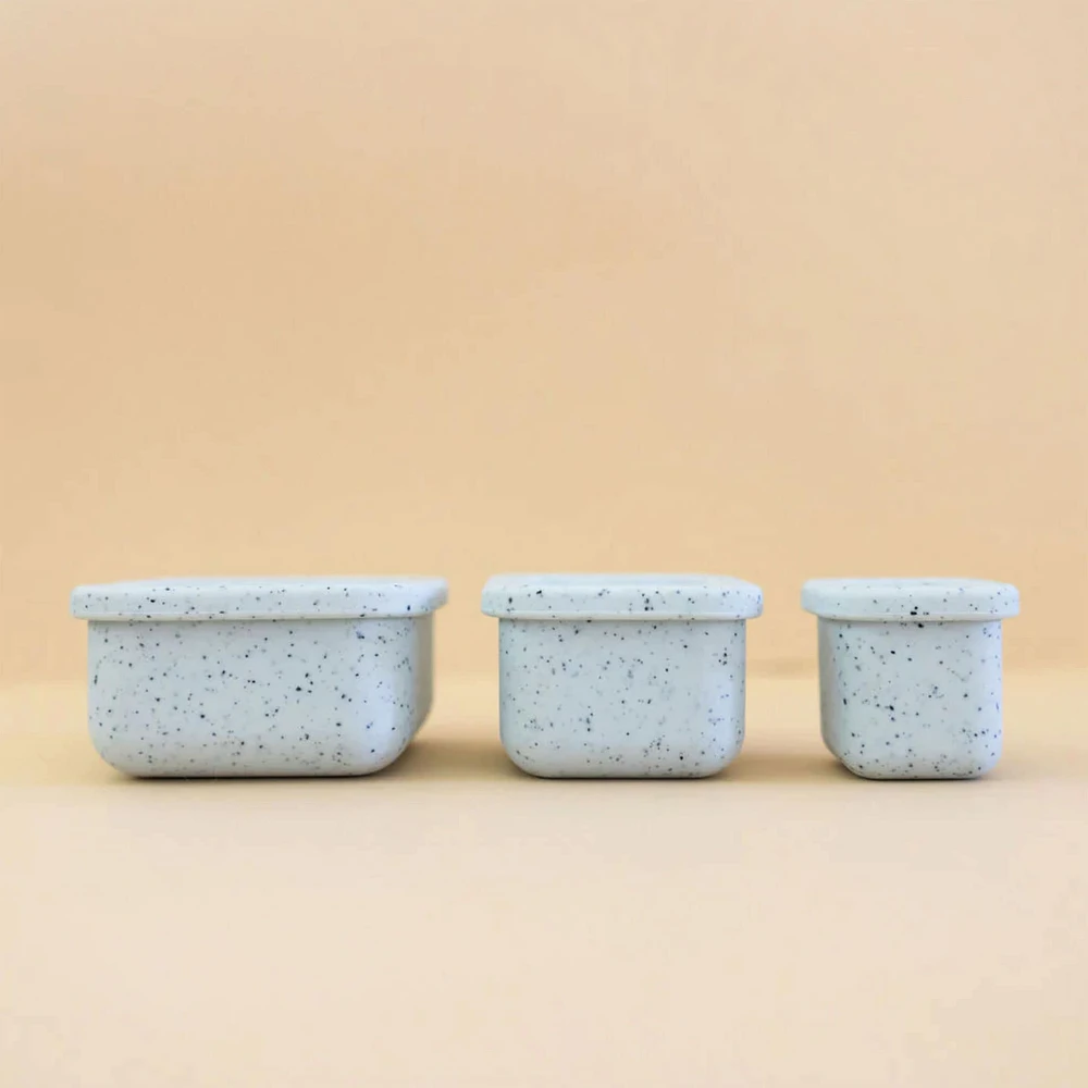 Trio Bols à Collation en Silicone