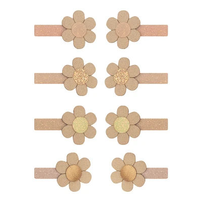 Barrettes Fleurs (8)