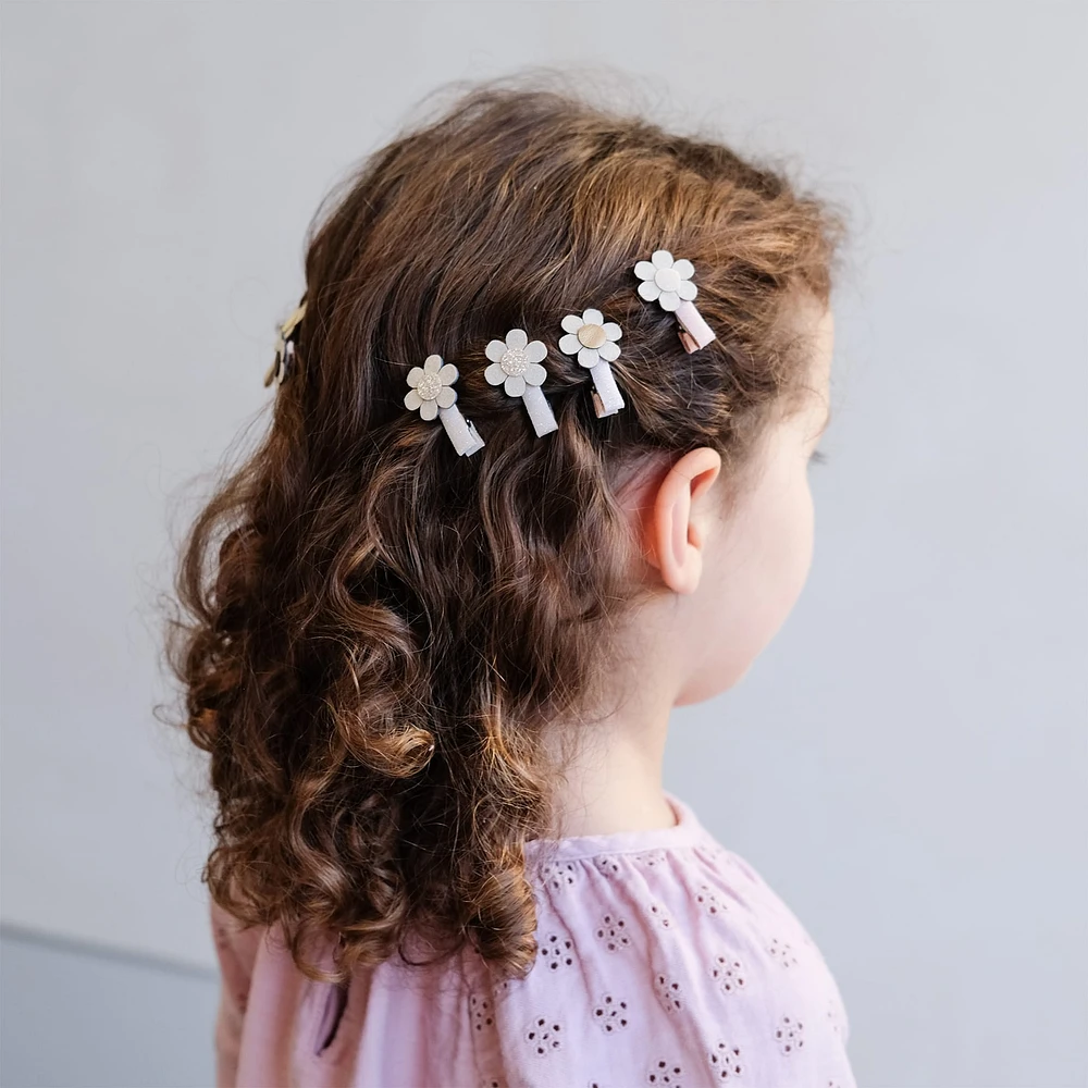 Barrettes Fleurs (8)