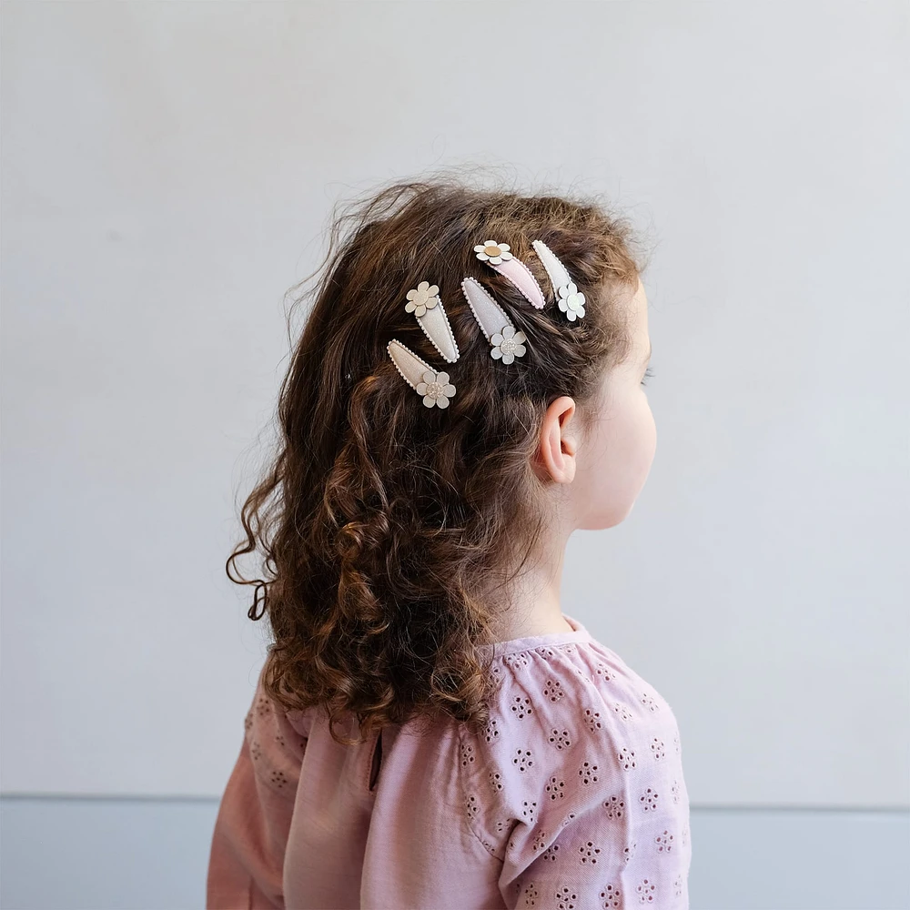 Barrettes Fleurs (5)
