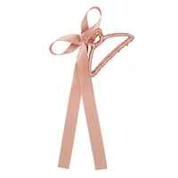 Ribbon Wrapped Claw Clip