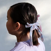 Stripes Bow Scrunchies (4)