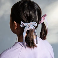 Stripes Bow Scrunchies (4)