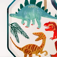 Assiettes de Carton (8) - Royaume Des Dinosaures