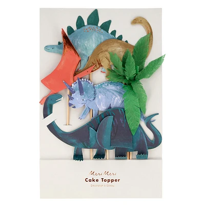 Décorations pour Gâteau (4) - Royaume Des Dinosaures