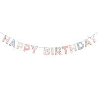 English Garden Birthday Garland