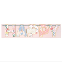 English Garden Birthday Garland