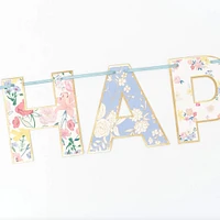 English Garden Birthday Garland